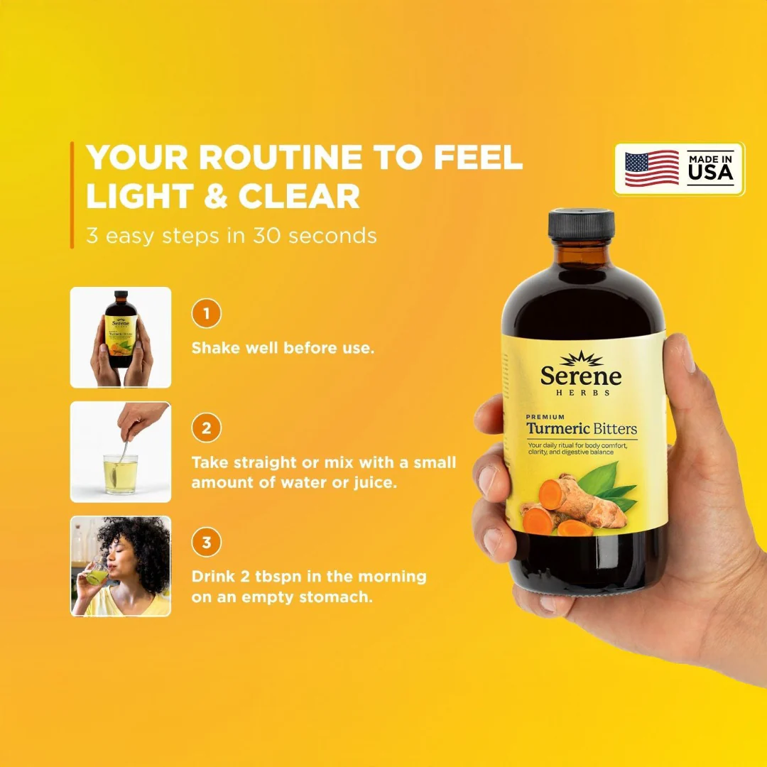 Turmeric Bitters - Liquid Joint & Inflammation Support - Image 4